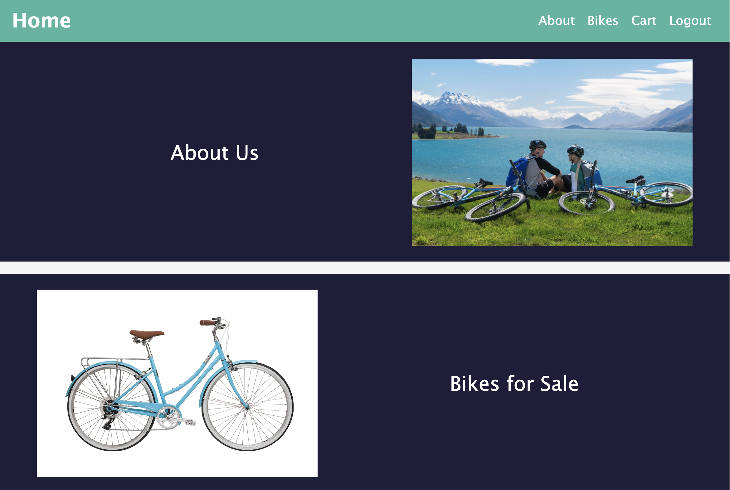 online bike shop